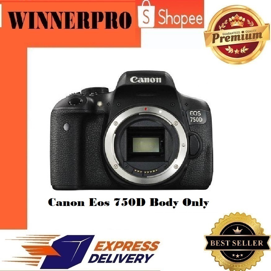 Kamera Canon Eos 750D Body Only - Canon Eos 750D