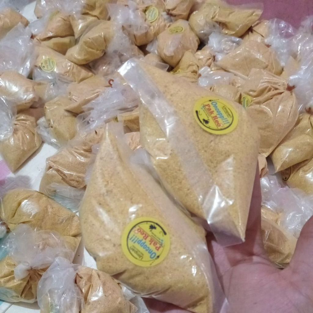 umpan ikan nila&mas spot liaran, umpan oncop pak reo.