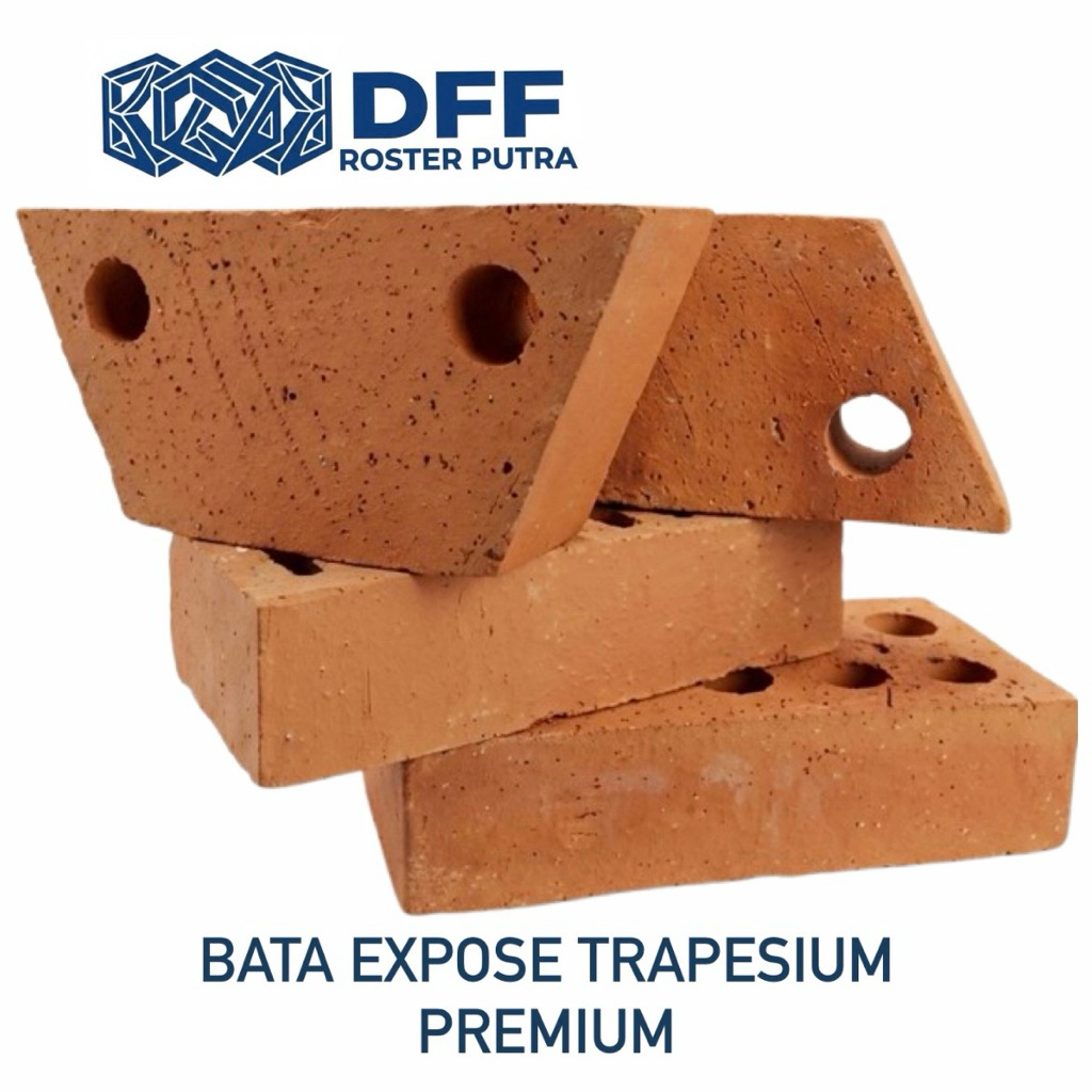 BATA EXPOSE TRAPESIUM | BATA SEGITIGA | BATA MINIMALIS | BATA MERAH NATURAL