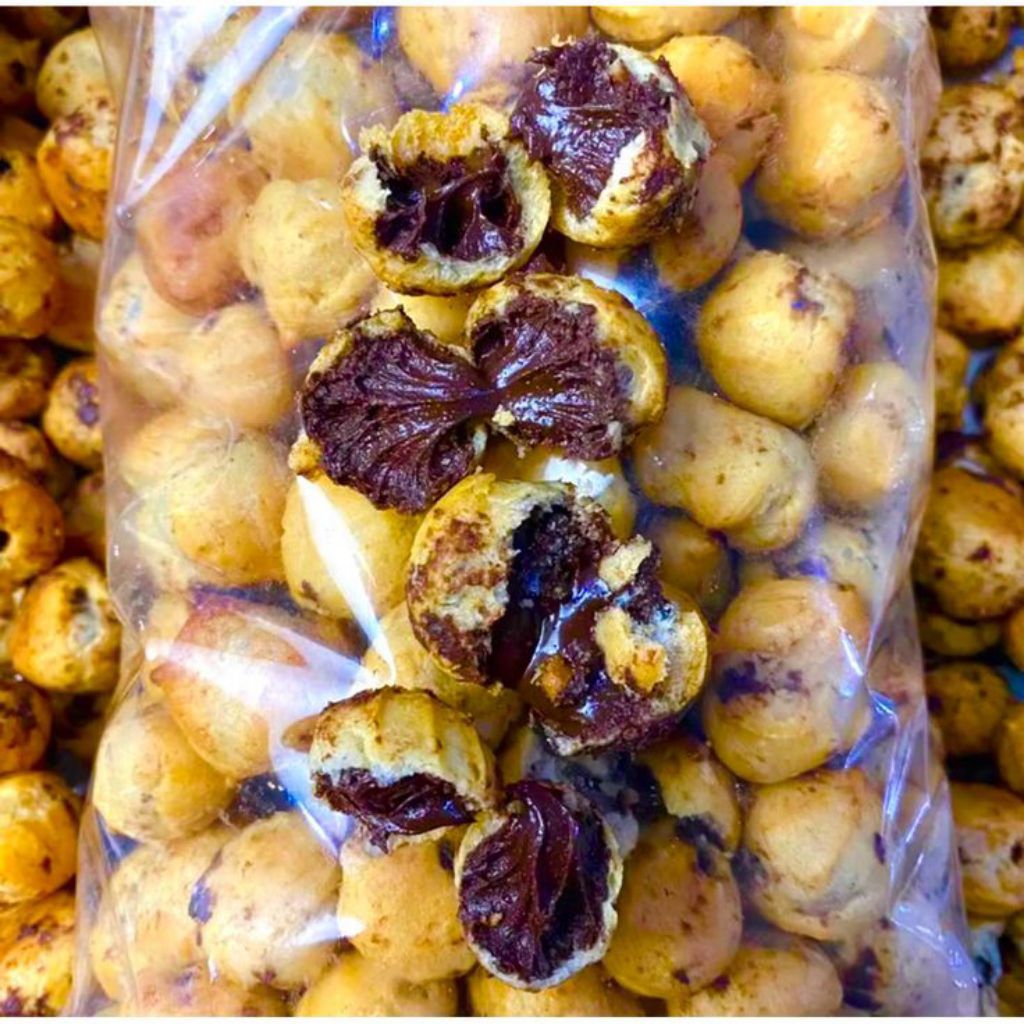 1 KG Kue Sus Coklat /Sus Coklat Lumer/Sus Coklat 1 KG