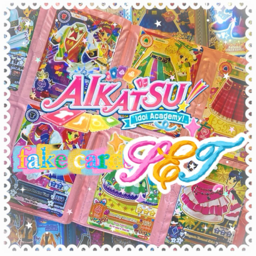 Kartu Aikatsu unofficial Cards Set