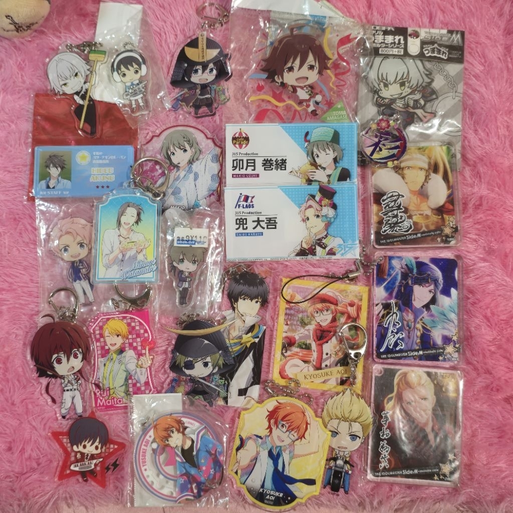 [UPDATE] Imas im@s THE iDOLM@STER idolmaster sideM keychain gantungan kunci akrilik acrylic official