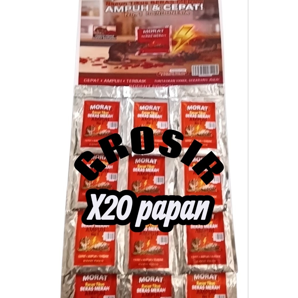 Racun Tikus beras merah RATKIL super ampuh