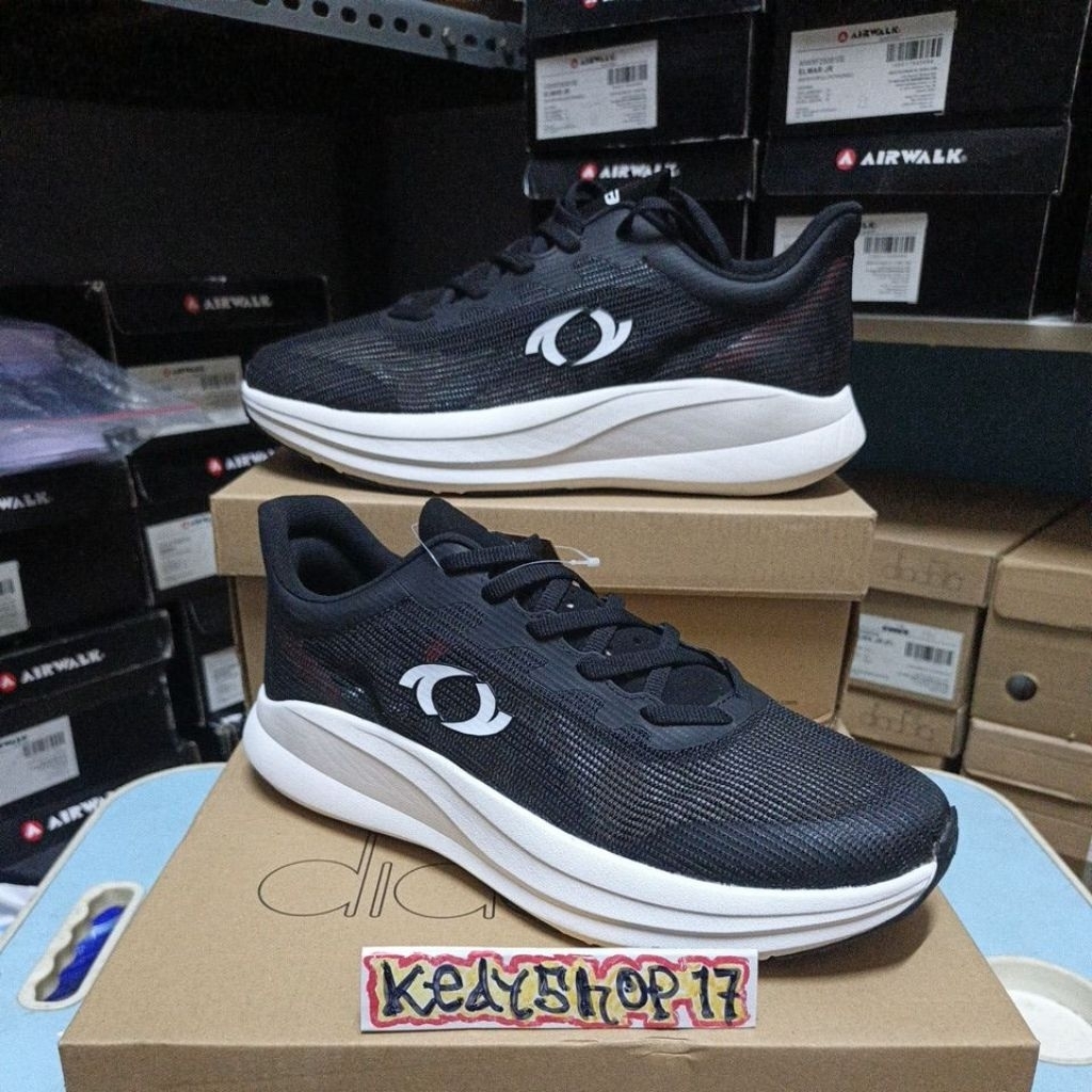 Sepatu Olahraga Astec Lane black original resmi sport station