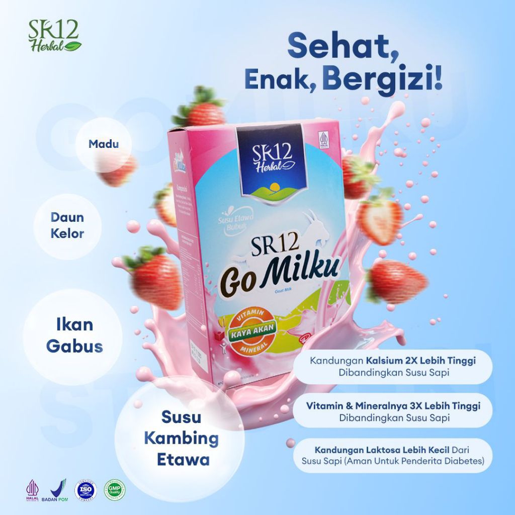 SR12 GoMilku Strawberry 200gr