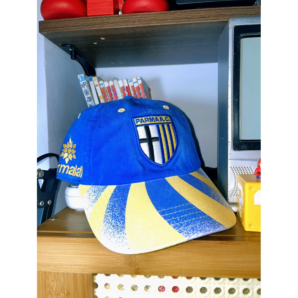 Topi Cap Bola Liga Italia Parma dan Palermo Baru Original