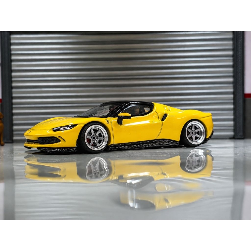 1:64 BBR Ferrari 296 gtb custom wheels