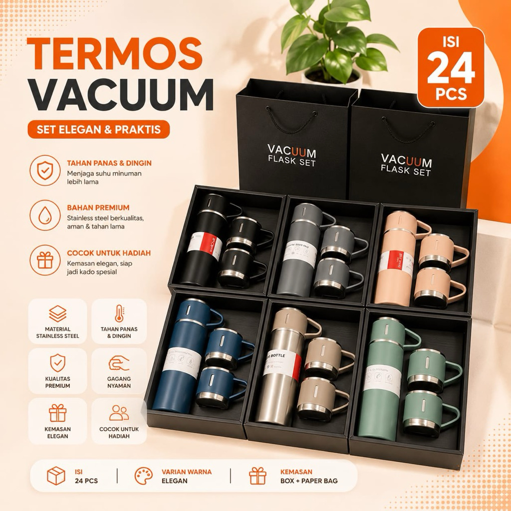 TERMOS SULTAN VACUM SET