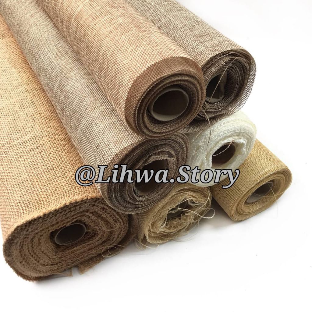PER 1 ROLL / KAIN GONI / ANEKA KAIN GONI / KAIN GONI SINTETIS / KAIN JUTE