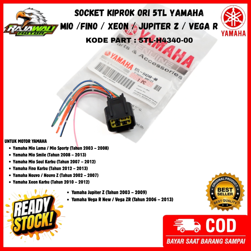 Socket CDI Yamaha Mio Ori / Jupiter Z / Socket CDI 5TL Motor Mio Sporty / Mio Smile - 5TL-H4340-00