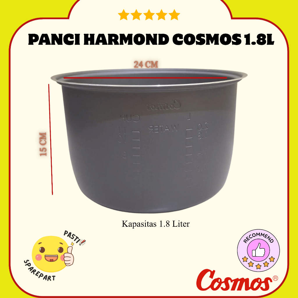 PANCI MAGICOM COSMOS HARMOND 1.8 LITER TINGGI 15 CM