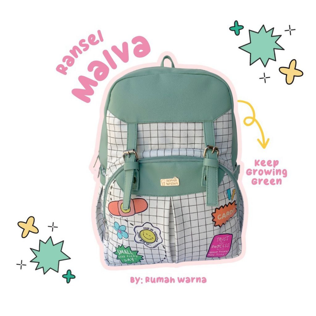 ransel malva by rumah warna ransel sekolah anak tas sekolah