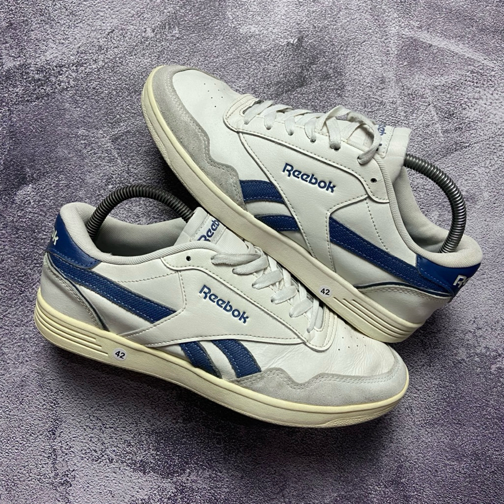 [Size 42] Rare Reebok Royal Techque Creamy Sneakers Blue (FZ0428) Second Original Kondisi Mulus Nomi