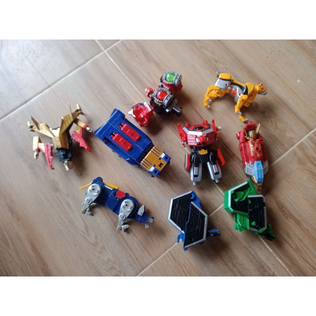 megazord junk  mainan second brand