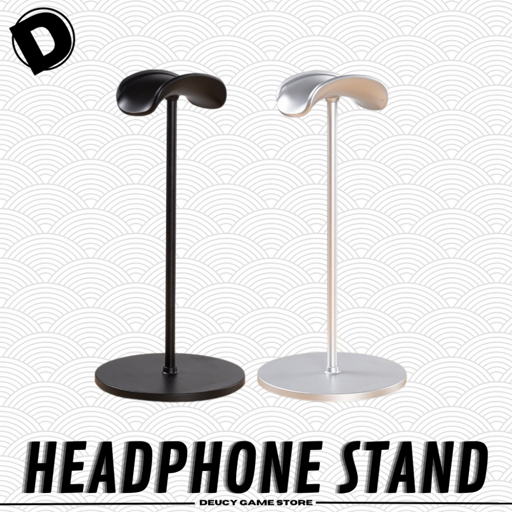 DGS Headphone Stand Headphone Stand Holder Aluminium Stand Holder Headphone Universal Gantungan Head