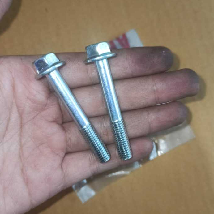 Baut Arem untuk Kenalpot, Flange untuk arem kenalpot Yamaha Mio J, Mio Soul karbu, Mio sporty, mio s