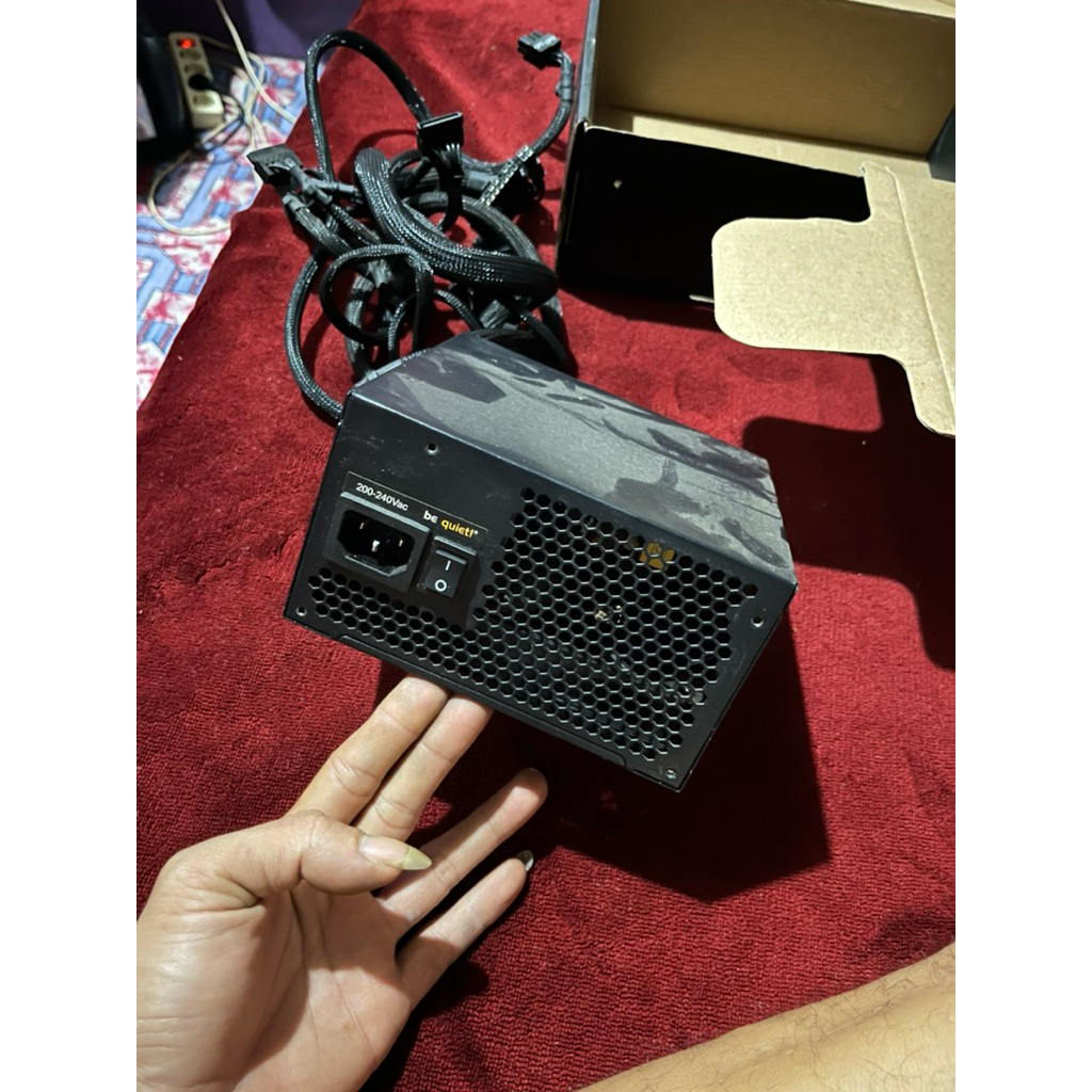 PSU power supply be quiet 500w system power 9 80+ bronze non modular