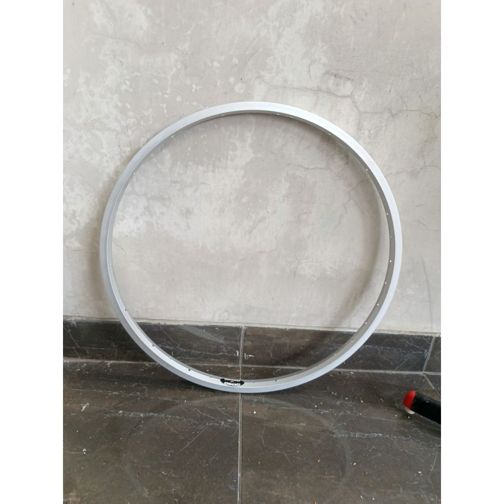 velg rims sepeda mini mtb 24 genio alloy 36h silver