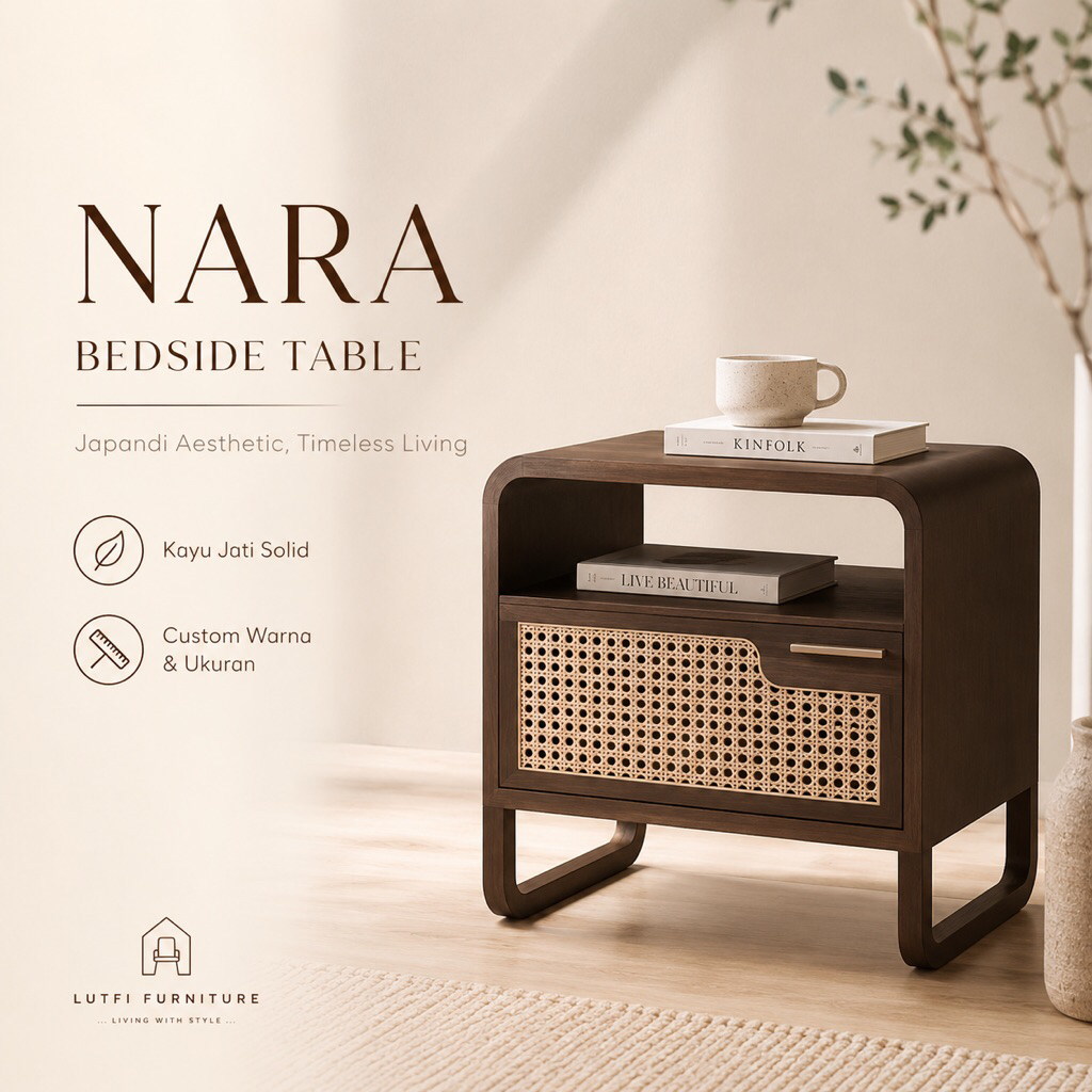 Nara Bedside Table