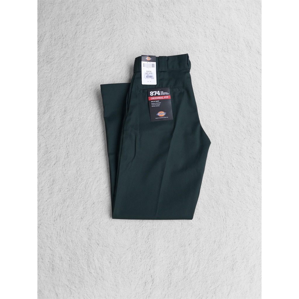 Dickies 874 Original Fit Work Pant Green Hunter