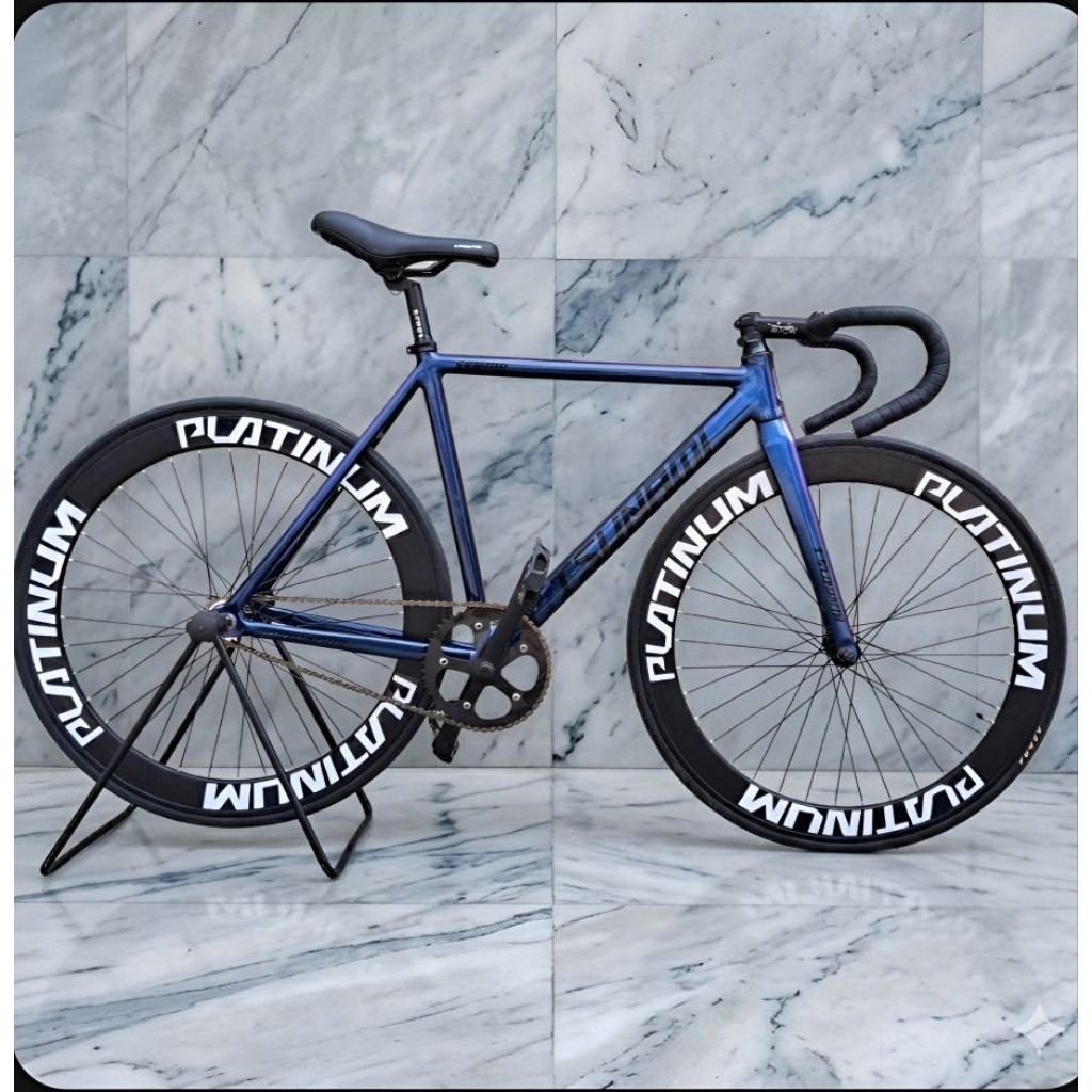 Sepeda custom Tsunami fixie Rims 60mm