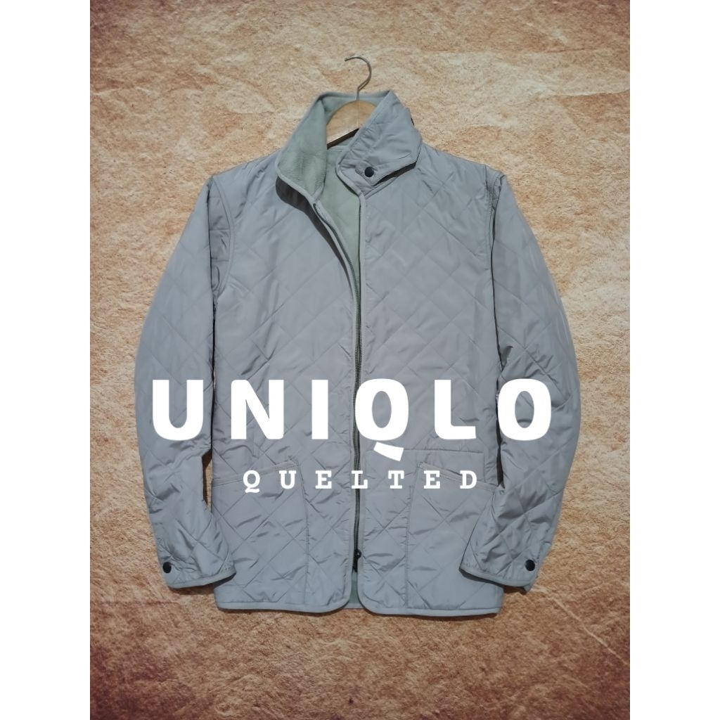 jaket quilted UNIQLO bekas pakai recomend