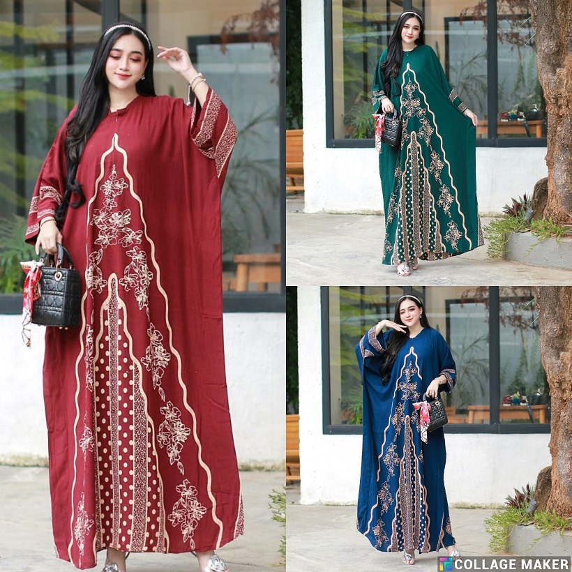 KAFTAN JUMBO - KAFTAN RAYON PREMIUM - KAFTAN RAYON SUPER JUMBO - GAMIS BUSUI - DRESS BUSUI - GAMIS K