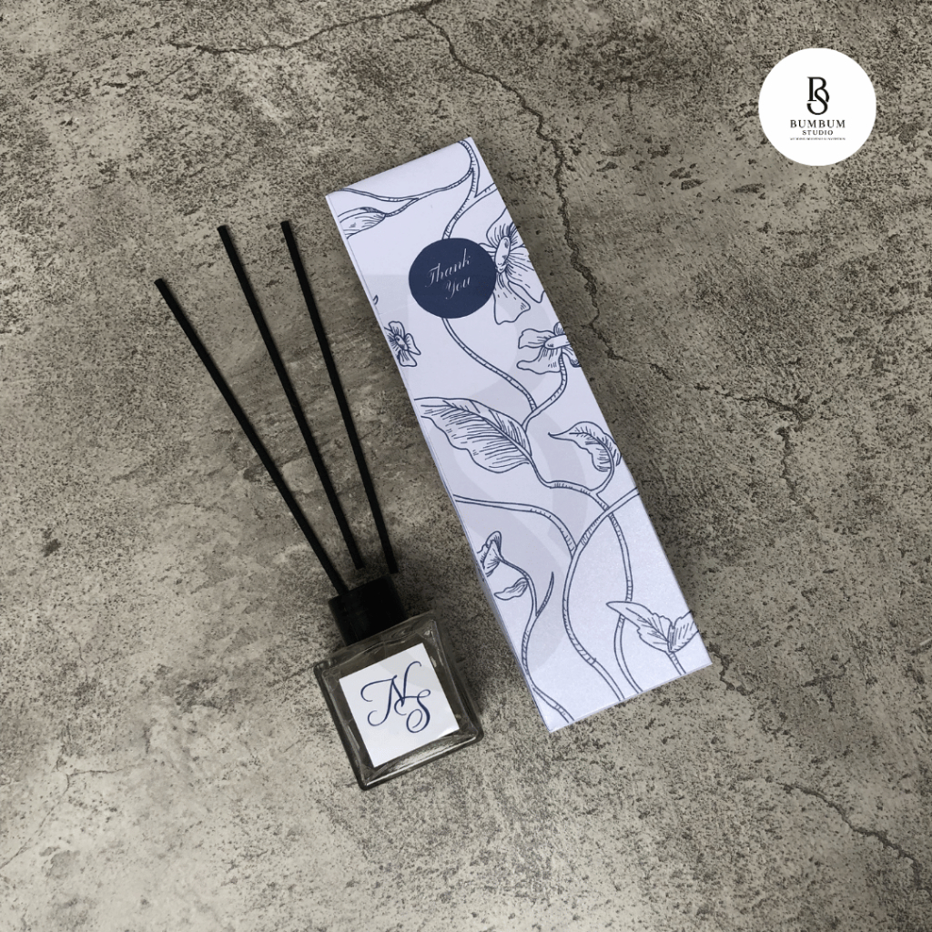 BumbumStudio Sample Reed Diffuser Full Size Souvenir Reed Diffuser Souvenir Pengharum Ruangan