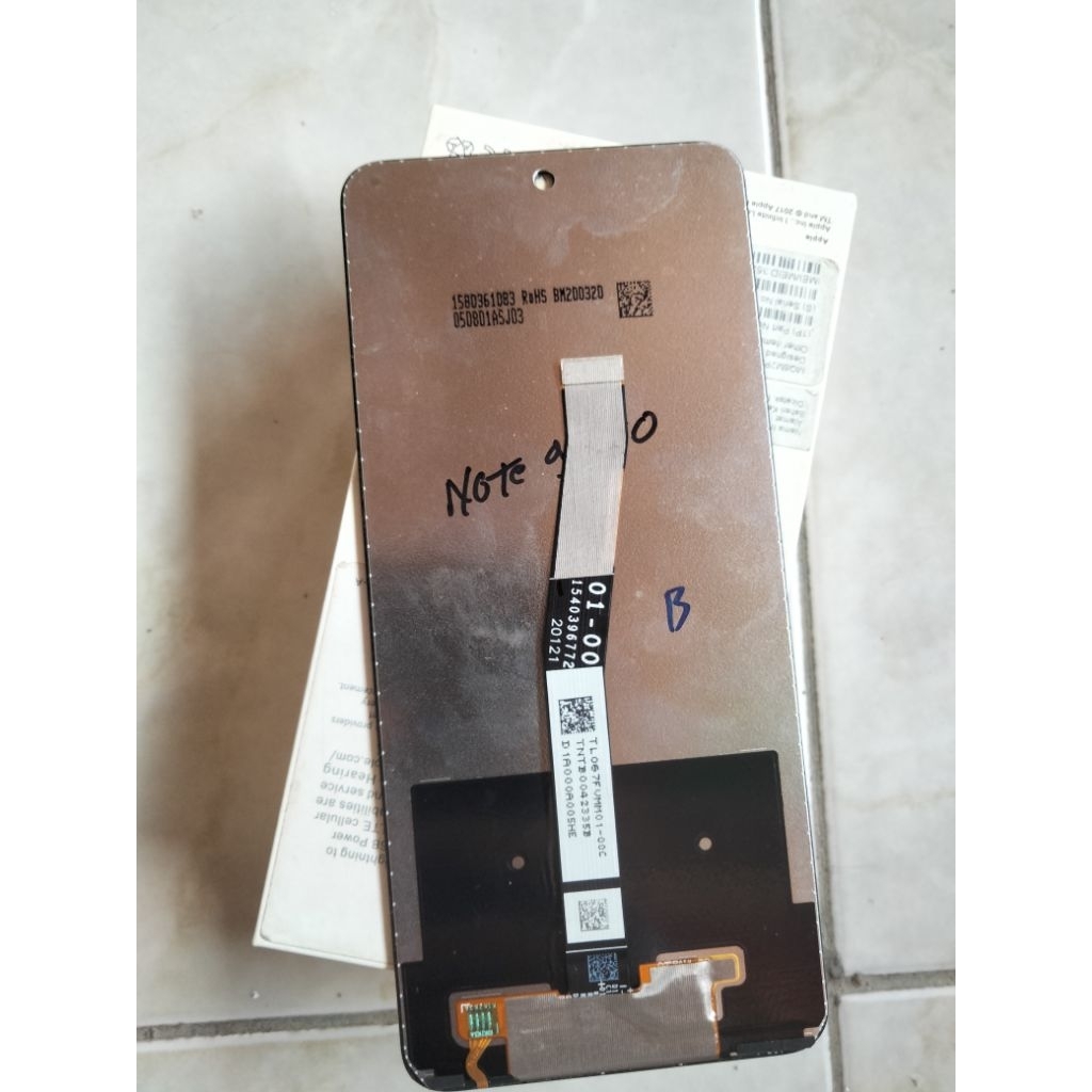 lcd redmi note 9 pro original copotan