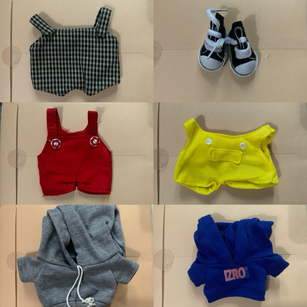 BAJU & SEPATU BONEKA (DOLL CLOTHES) 20 CM