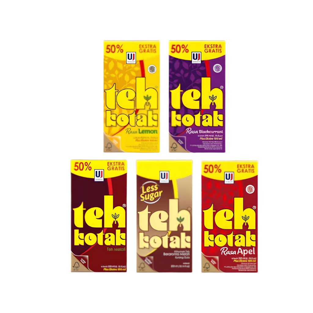 Teh Kotak 300ml All Varian /Minuman Instan