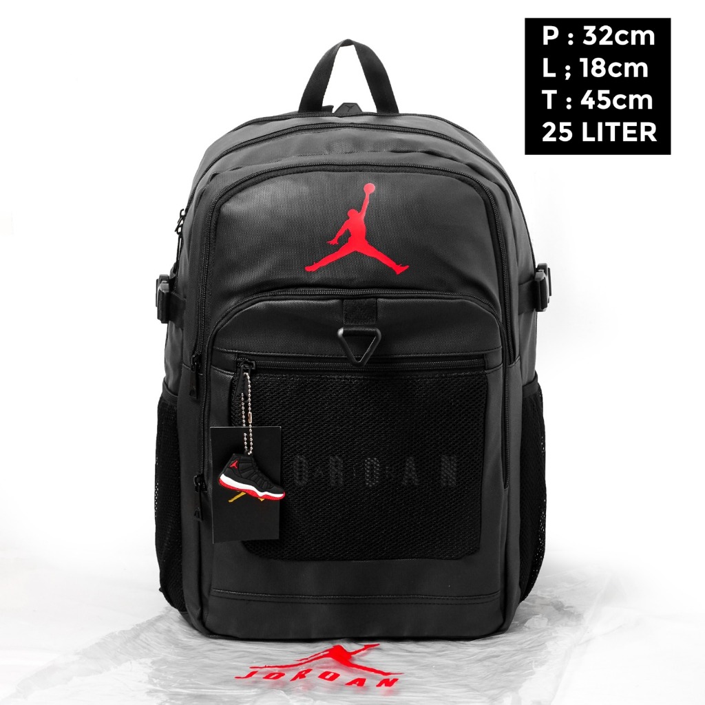 Tas Ransel Air Jordan Waterproof Bahan Tebal Ada Slot Laptop