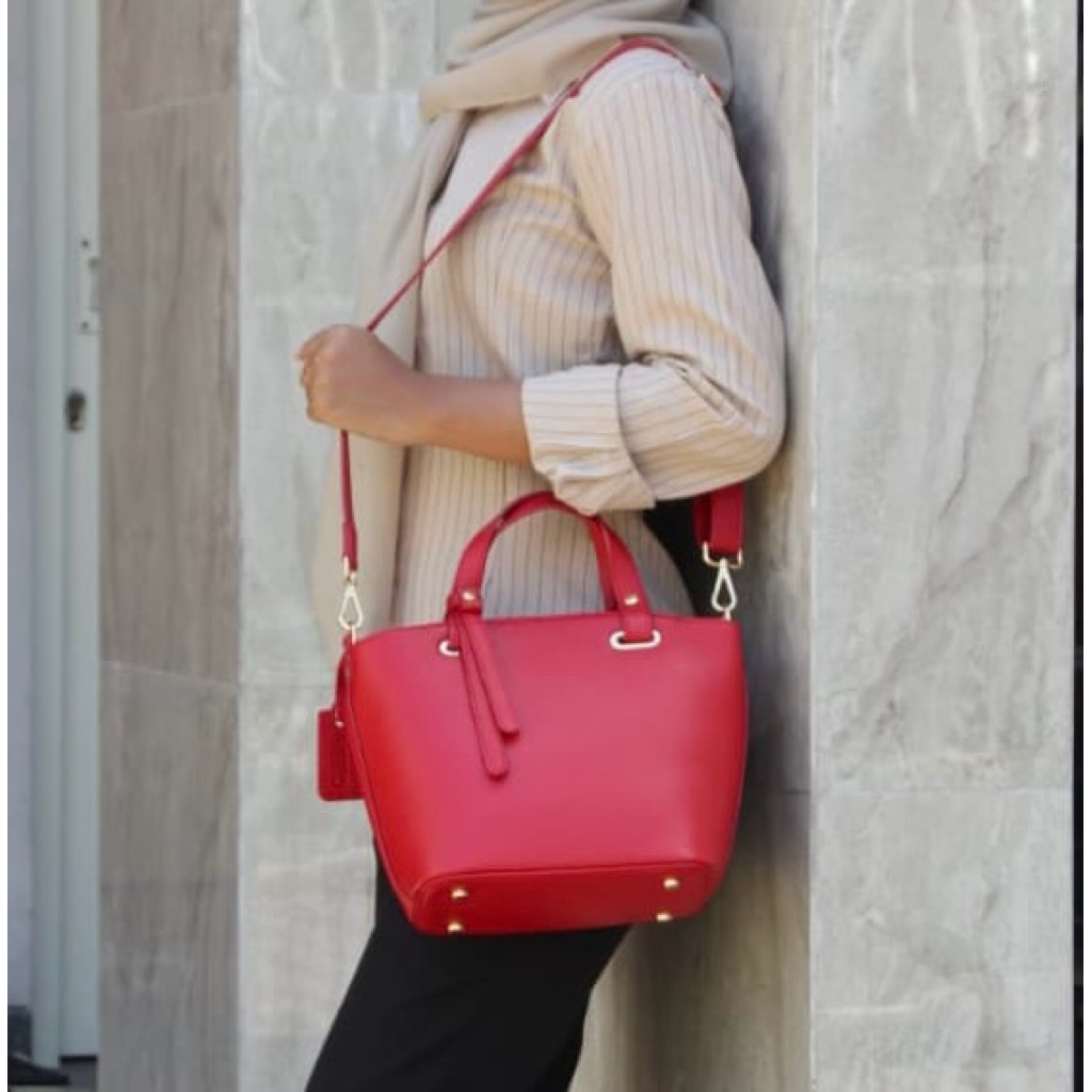 Tas Wanita Kulit Sapi Asli Berkualitas Premium Valiant Leather ANNA Bag (1790)