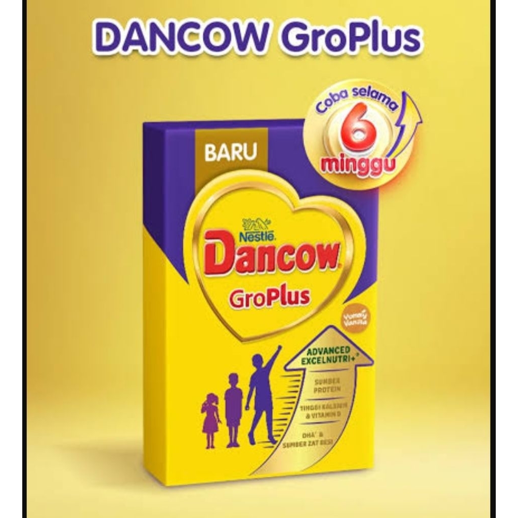 SUSU DANCOW GROWPLUS (1 - 12 TAHUN) VANILA 400GR