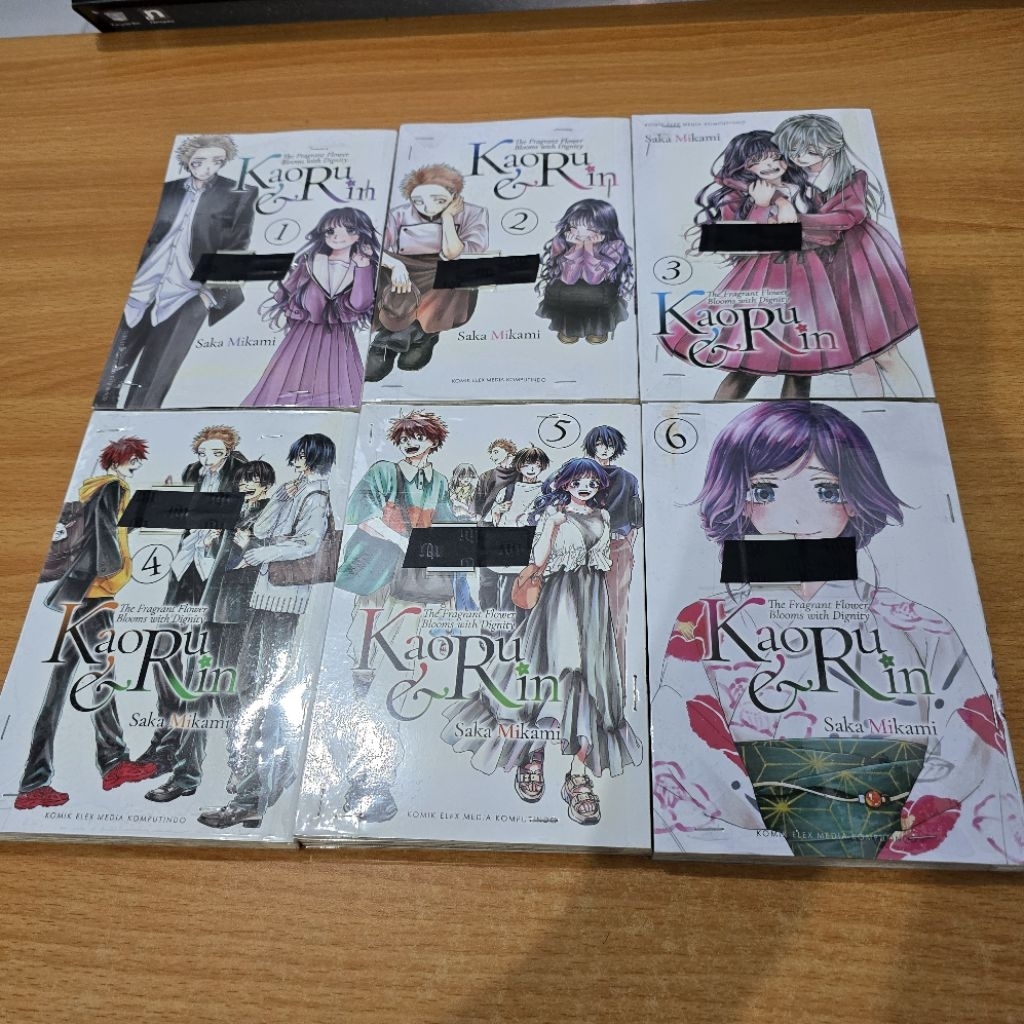 Bundle Komik Kaoru & Rin Volume 1-6 Preloved