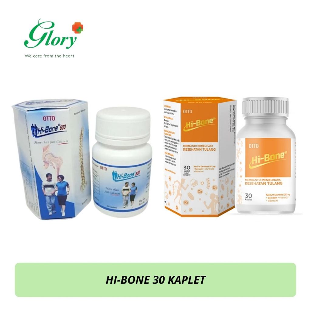 30 Kaplet Suplemen Kesehatan Tulang Hi-Bone