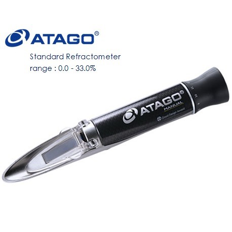 Refractometer ATAGO Master-M / Refraktometer range : 0.0 - 33.0% Brix - Atago Master M cat. 2313