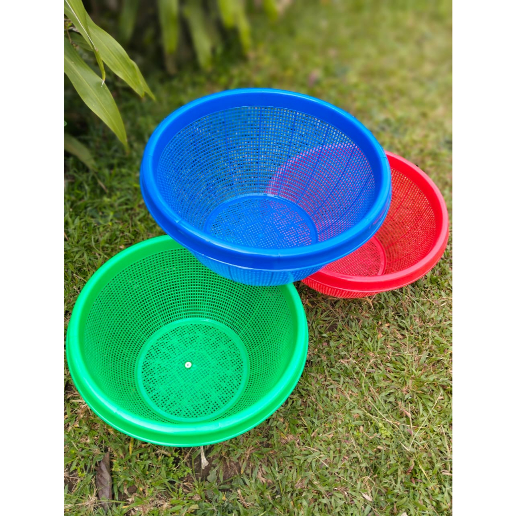 Bakul Plastik Nasi SL Jumbo 52cm Bakul Plastik Warna Bakul Hajatan Cepon Sangku Nasi Plastik Jumbo