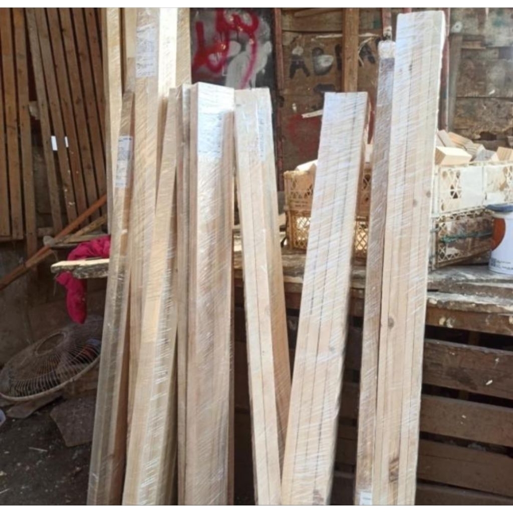 lis kayu/setik ukuran 2x2x115