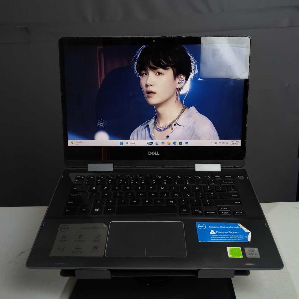 Dell Inspiron 5491 2in1 Core i5-10210U Gen 10 Laptop Touchscreen Flip Premium Bisa Jadi Tablet, VGA 