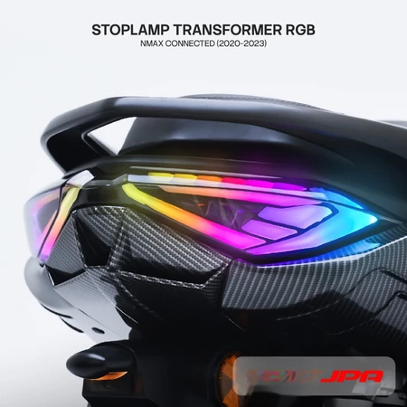 LAMPU STOPLAMP TRANSFORMER RGB NMAX CONNECTED (2020-2023) ORIGINAL JPA
