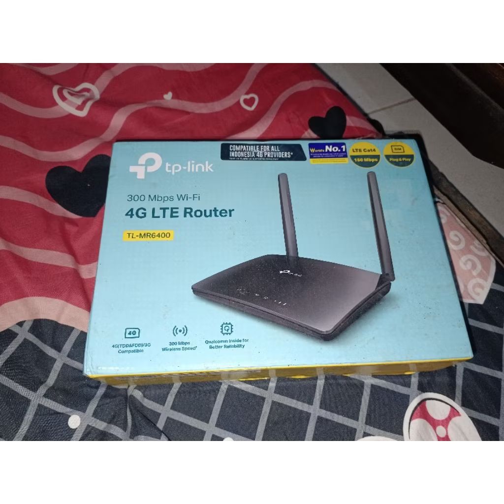 TP link TL-MR6400 4G LTE.  Modem All oprator