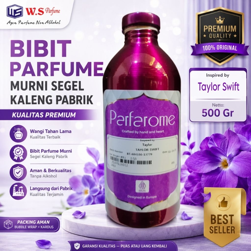 Bibit Parfum Parfarome Segel  Murni Pabrik 500 Taylor Swift