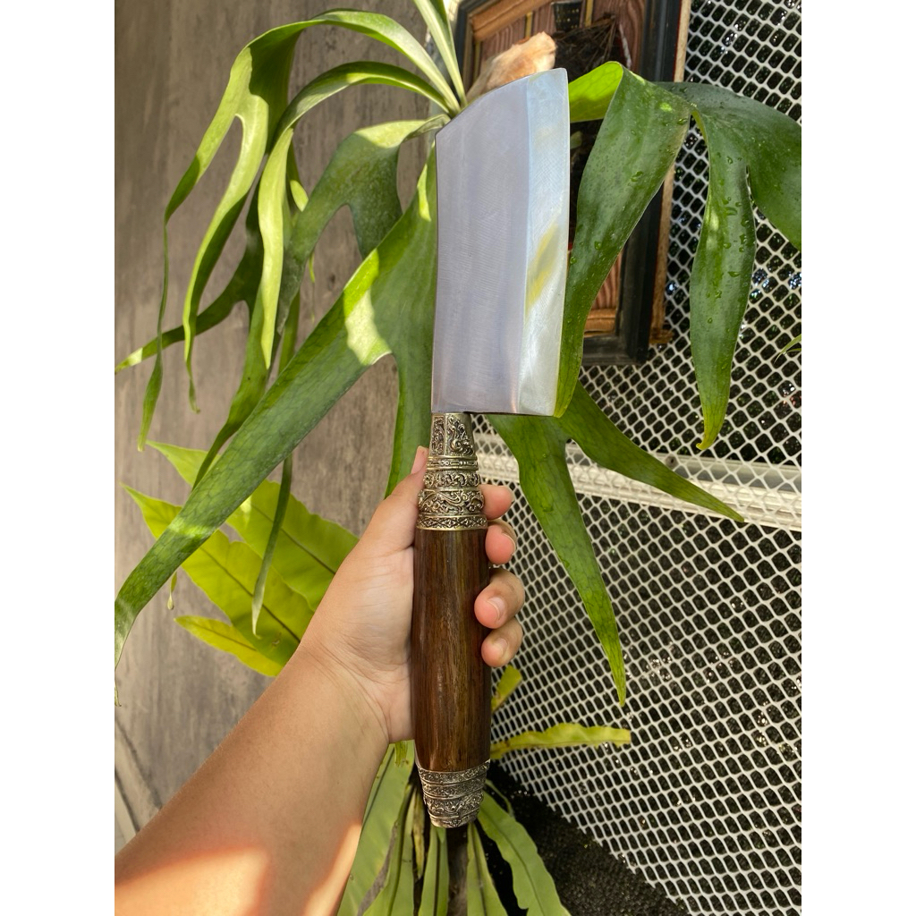 Blakas Bungkung Ukir (Silver) + Saung