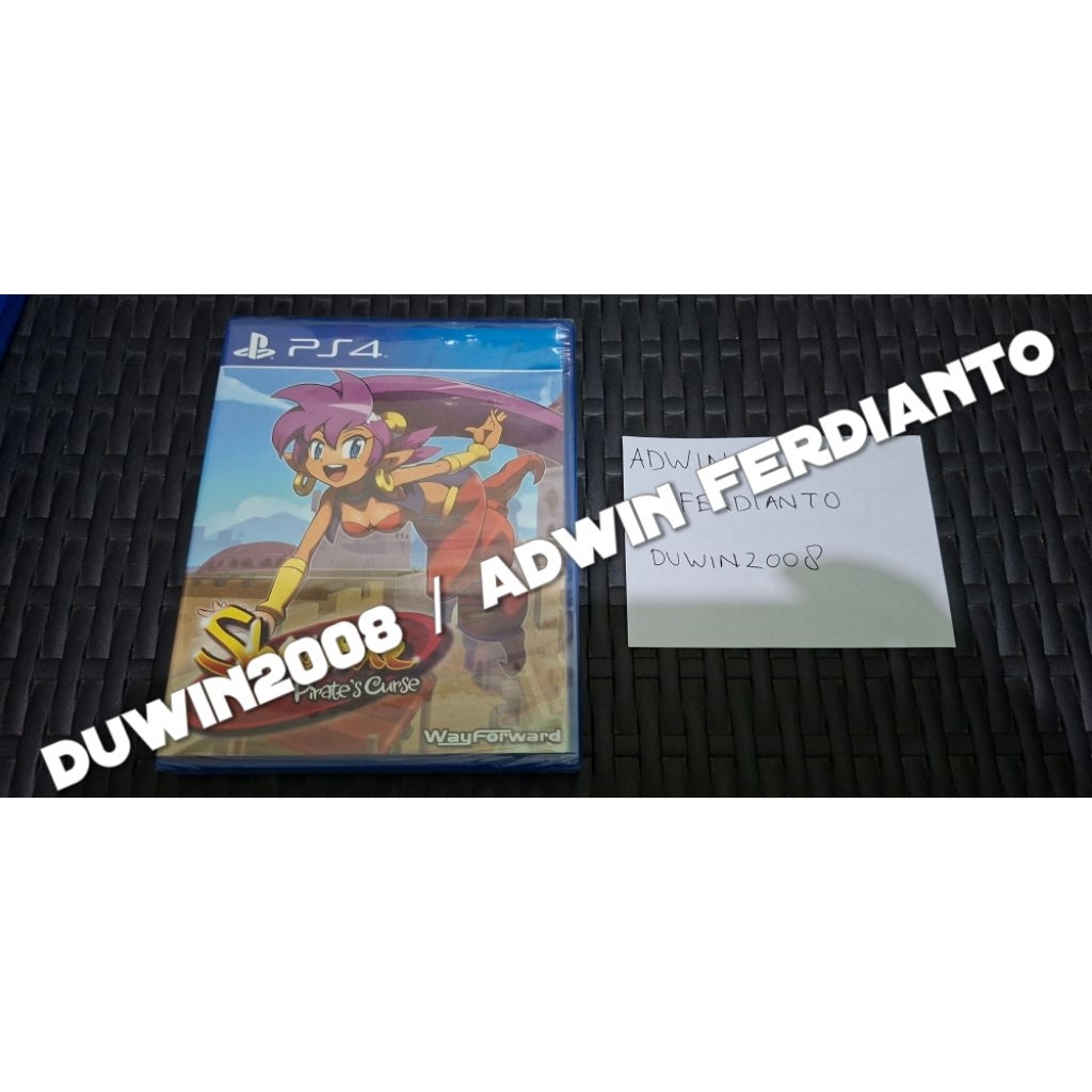 PS4 Playstation 4 - Limited Run Games - Shantae & The Pirate's Curse