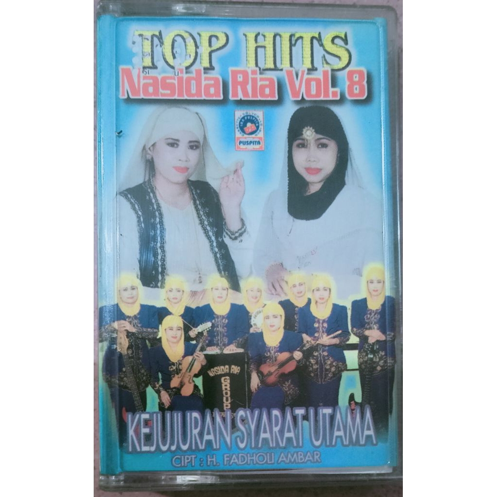 kaset pita original Qosidah Nasida ria vol.8 prod Ira puspita