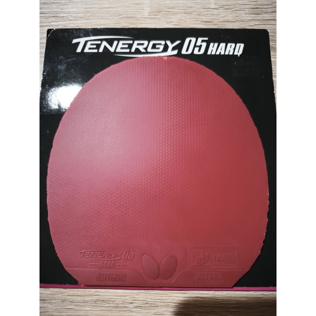 Tenergy 05 Hard Merah Second Japan. 15x15.7