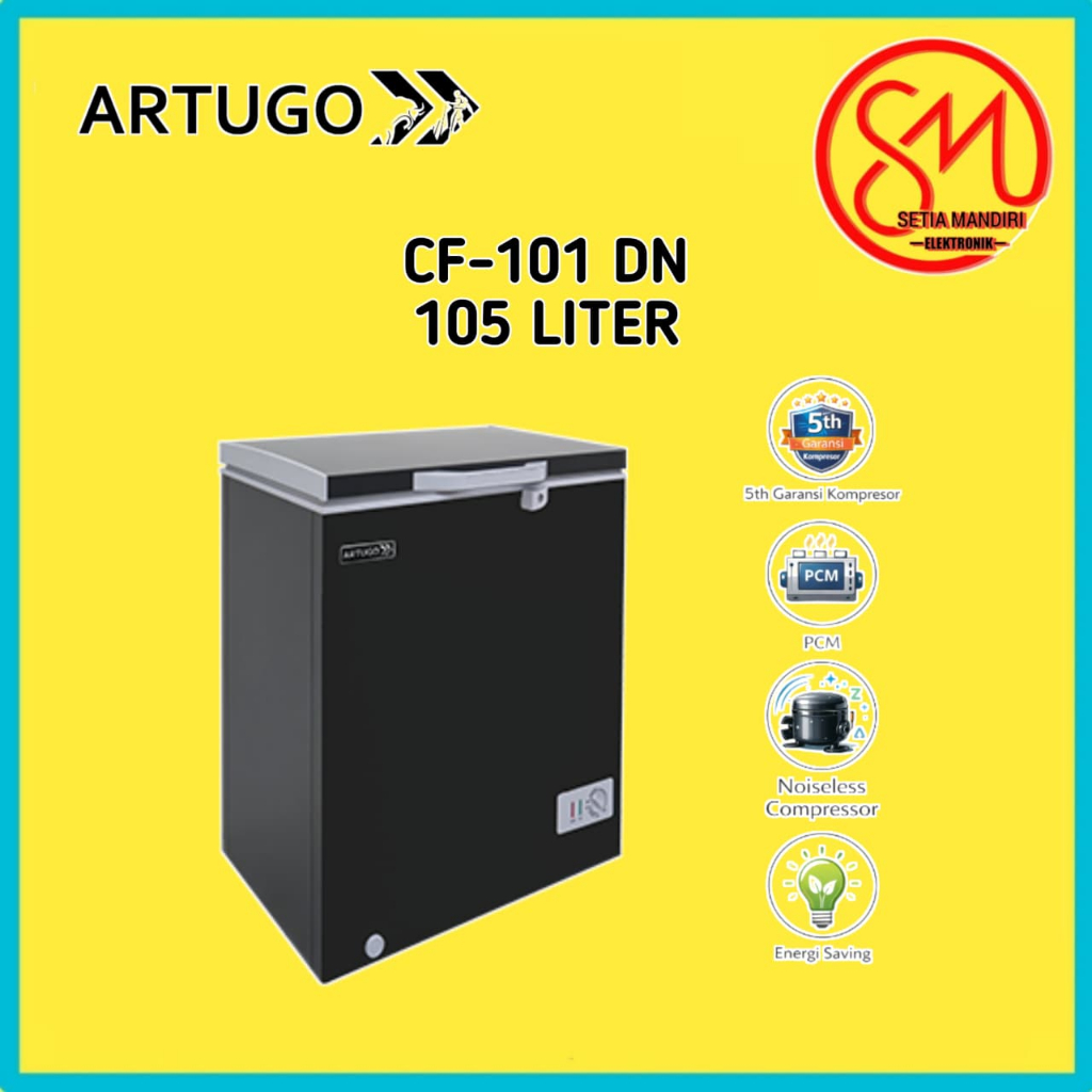 Artugo Chest Freezer Freezerbox 600 Liter CF632K / 85 Liter CF-101CN