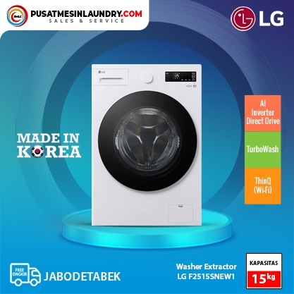 Washer LG 15 Kg New / Mesin Cuci LG 15 Kg New / Mesin Cuci Laundry 15 Kg New
