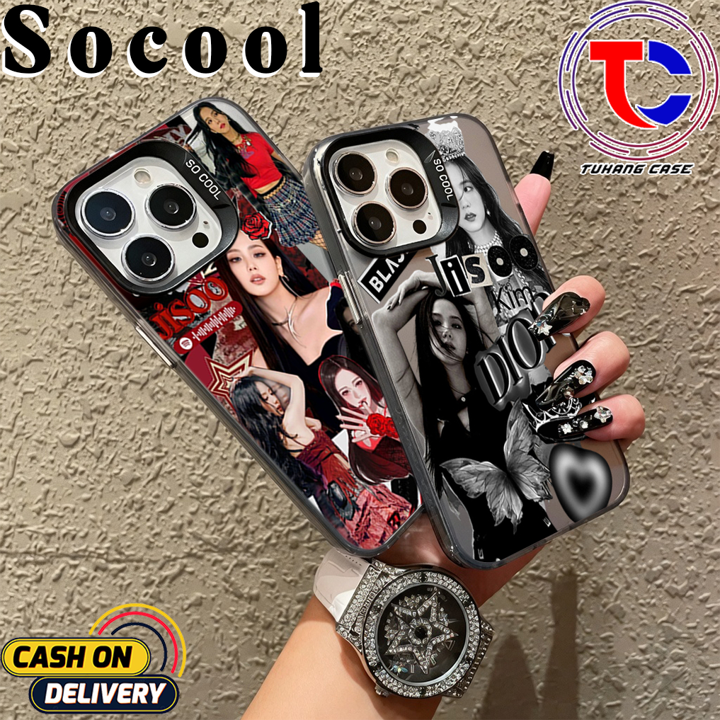 Casing IMD - (*Jisoo) - Softcase IMD - Full Protection - For All Type Iphone Samsung Xiaomi Redmi Op
